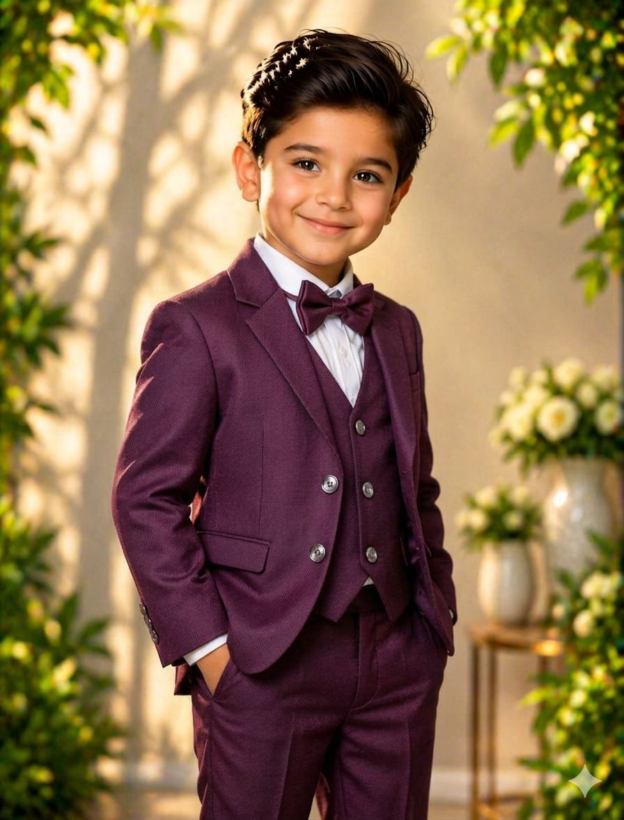 Baby Blazer Suite Merun