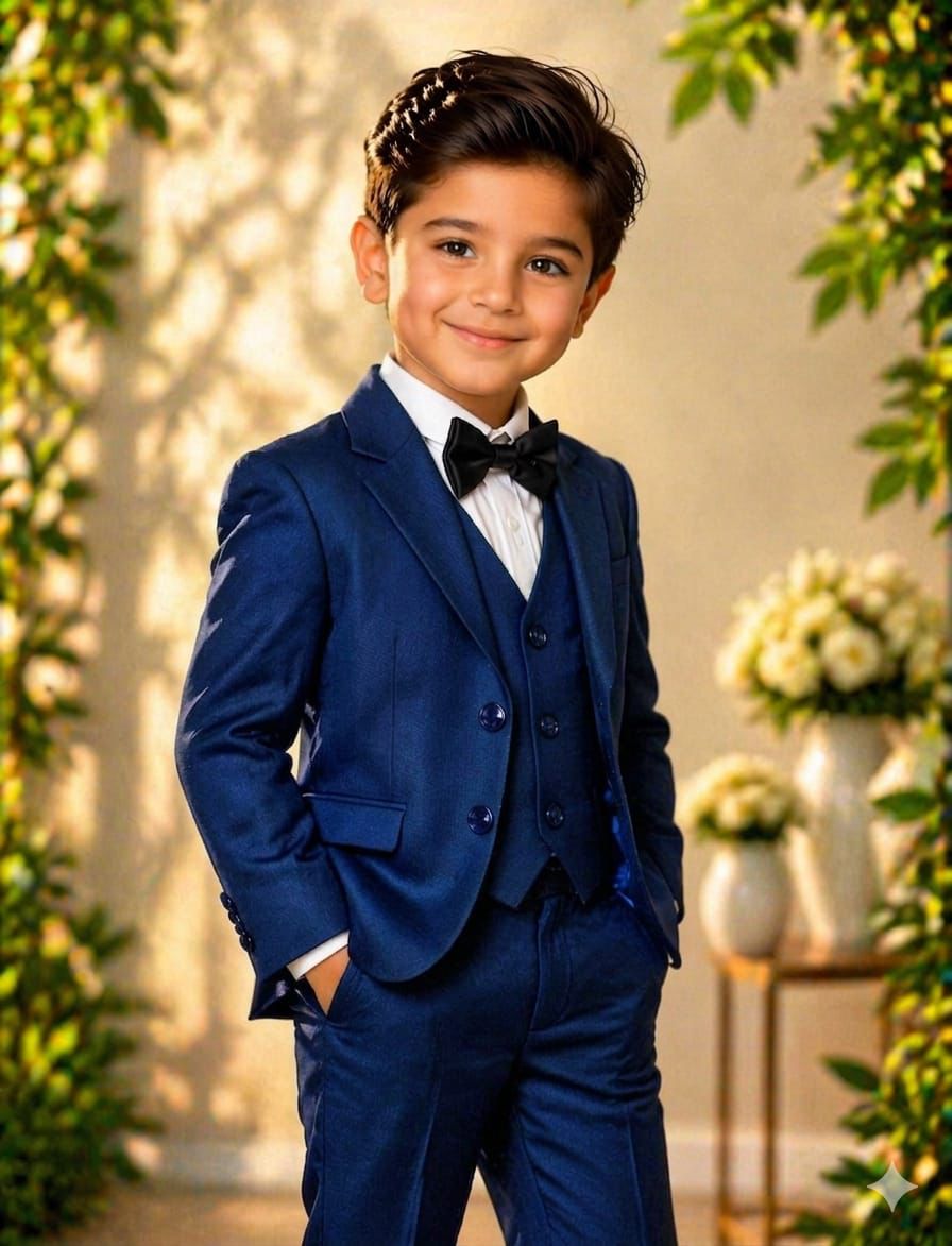 Baby Exclusive Blazer Suite Navy Blue