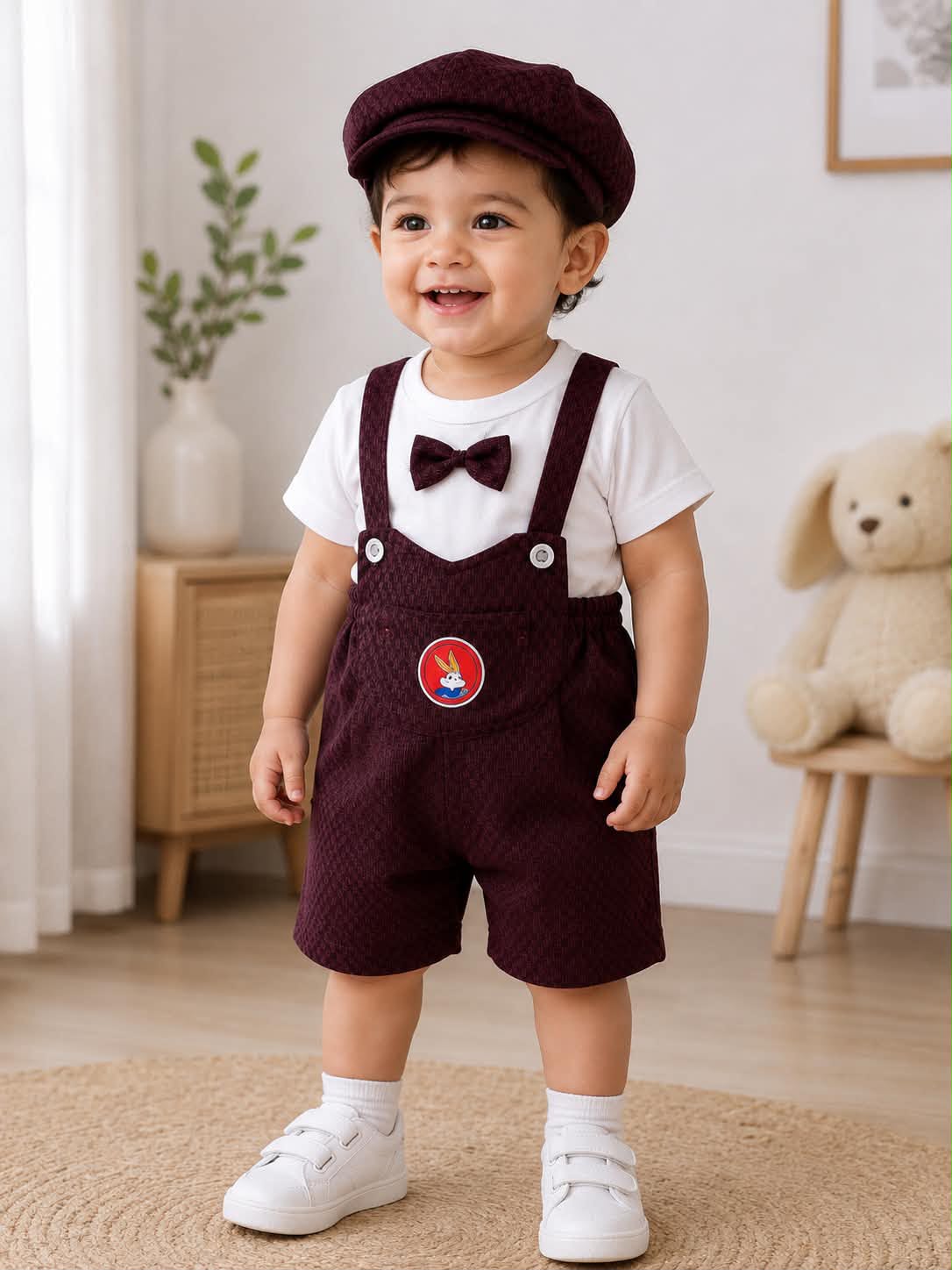 BABY ROMPER SET MERUN